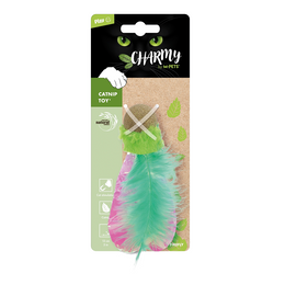 Load image into Gallery viewer, M-PETS Charmy Firefly Green Catnip Cat Toy
