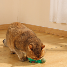 Load image into Gallery viewer, M-PETS Charmy Bugbear Blue Catnip Cat Toy
