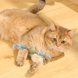 Load image into Gallery viewer, M-PETS Charmy Branch Blue Catnip Cat Toy
