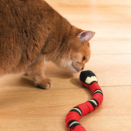 Load image into Gallery viewer, M-PETS Sneaky Snake Cat toy
