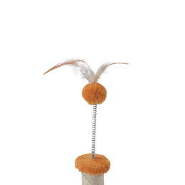 Load image into Gallery viewer, M-PETS My First Cat Tree Feather Orange
