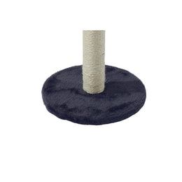 Load image into Gallery viewer, M-PETS My First Cat Tree Feather Dark Gery

