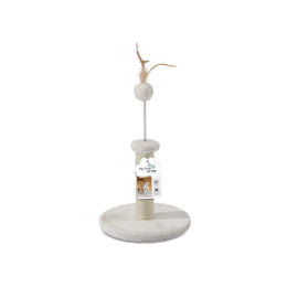 Load image into Gallery viewer, M-PETS My First Cat Tree Feather White
