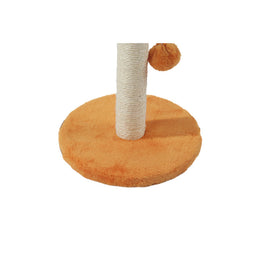 Load image into Gallery viewer, M-PETS My First Cat Tree Pompom Orange
