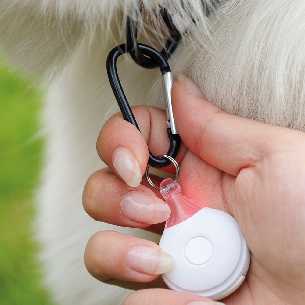 M-PETS Fearless Ultrasonic Tick Repeller White