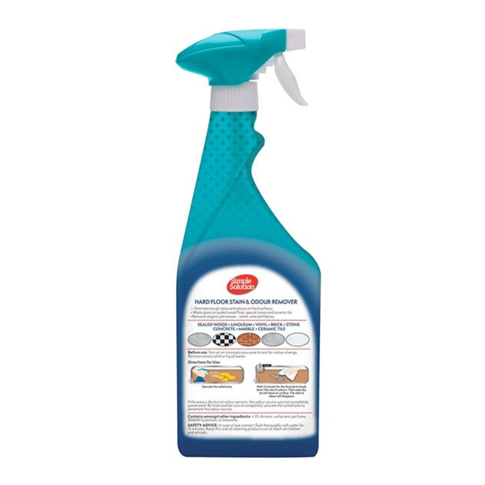 Simple Solution Hard Floor Stain & Odour Remover Spray For Dog