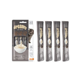 Load image into Gallery viewer, M-PETS Creamy Treats for Cats - Cod &amp; Beef 4x15g (60g)
