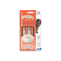 Load image into Gallery viewer, M-PETS Creamy Treats for Cats - Salmon 4x15g (60g)
