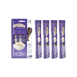 Load image into Gallery viewer, M-PETS Creamy Treats for Cats - Tuna 4x15g (60g)
