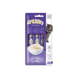 Load image into Gallery viewer, M-PETS Creamy Treats for Cats - Tuna 4x15g (60g)
