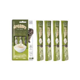 Load image into Gallery viewer, M-PETS Creamy Treats for Cats - Tuna &amp; Scallop 4x15g (60g)

