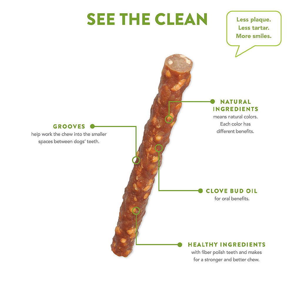 Whimzees Veggie Sausage Large Dog Treat