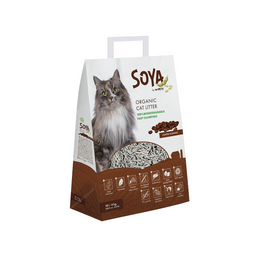 Load image into Gallery viewer, M-PETS Soya Organic Cat Litter Coffee Scented 10 L - 100% Biodegradable
