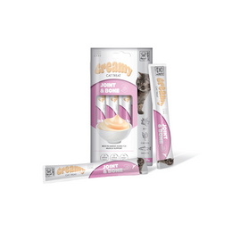 Load image into Gallery viewer, M-PETS Creamy with Functions - Cat treat - Joint &amp; Bone - Beef &amp; Chicken &amp; Salmon 4x15g (60g)
