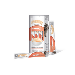 Load image into Gallery viewer, M-PETS Creamy with Functions - Cat treat - Kitten - Tuna &amp; Chicken 4x15g (60g)
