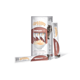 Load image into Gallery viewer, M-PETS Creamy with Functions - Cat treat - Urinary - Duck &amp; Chicken 4x15g (60g)
