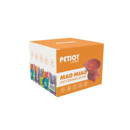 Load image into Gallery viewer, M-PETS Petjoy MaoMiao Ceramic Bowl Brown 200ml
