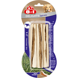 Load image into Gallery viewer, 8in1 Delights Beef Sticks Dog Chews
