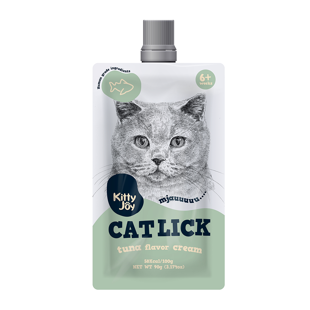 Kitty Joy Cat Lick Tuna Flavor Cream Cat Treats