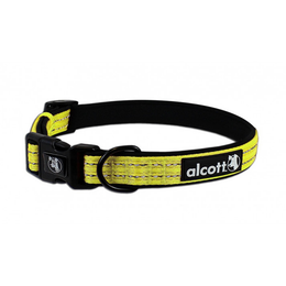 Load image into Gallery viewer, Alcott Visibility Dog Collar - Neon Yellow
