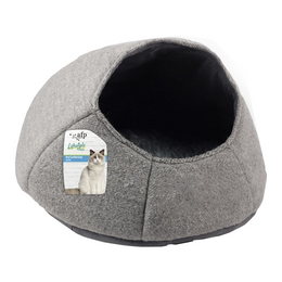 Load image into Gallery viewer, All For Paws Nest Cat Bed - Grey
