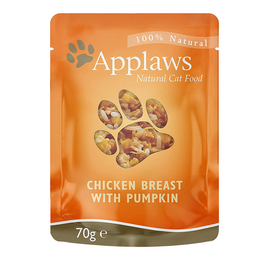 Load image into Gallery viewer, Applaws Chicken with Pumpkin Pouch for Cats

