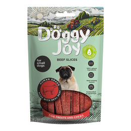Load image into Gallery viewer, Doggy Joy Beef Slices Dog Treats
