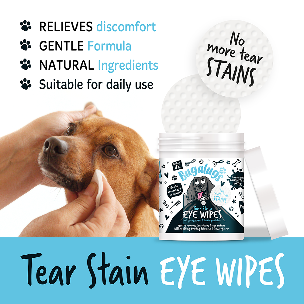 Bugalugs Tear Stain Eye Wipes