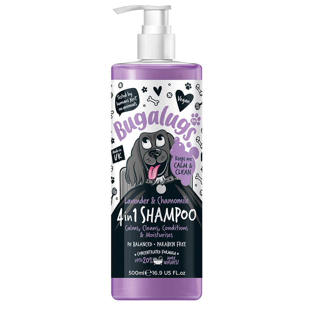 Bugalugs 4 in 1 Lavender & Chamomile Dog Shampoo