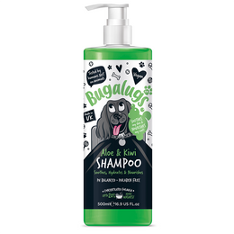 Load image into Gallery viewer, Bugalugs Aloe &amp; Kiwi Soothing Dog Shampoo
