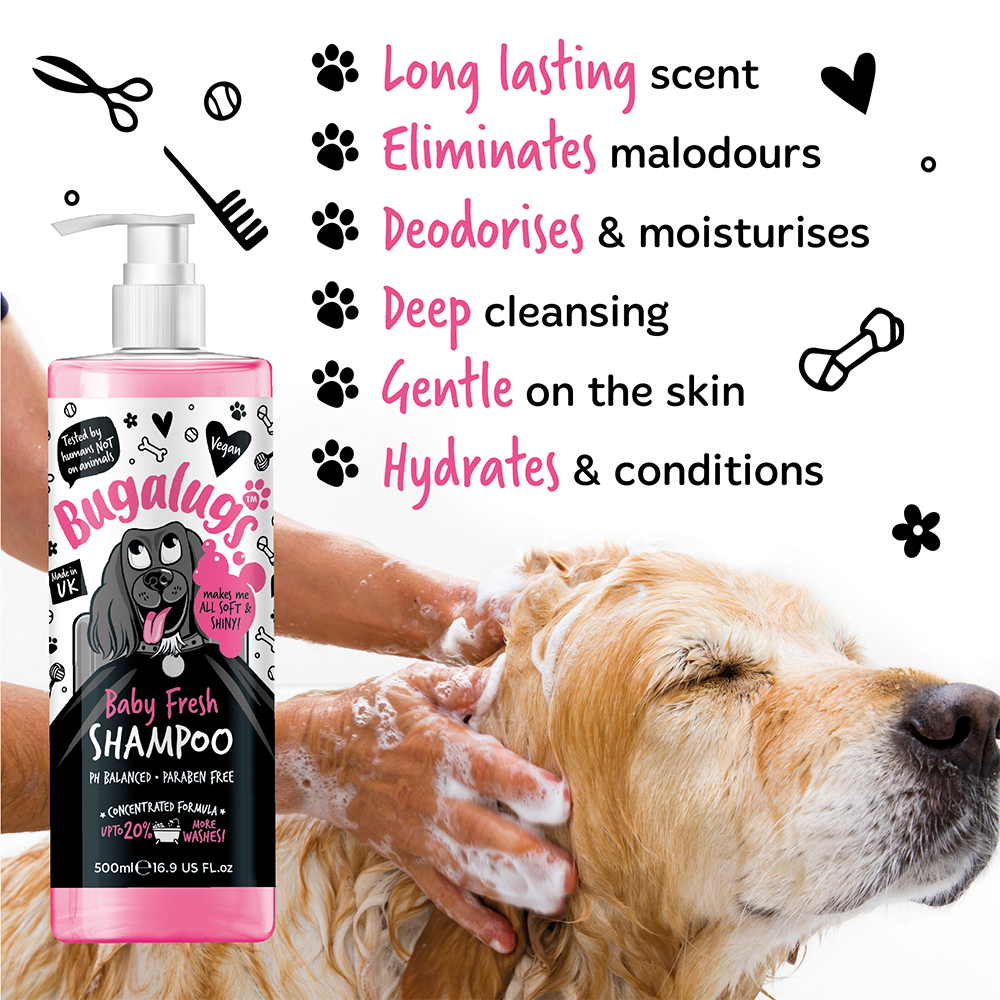 Bugalugs Baby Fresh Dog Shampoo
