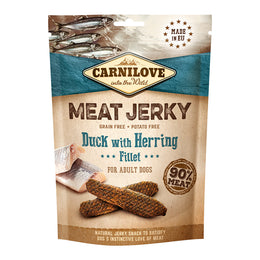 Load image into Gallery viewer, Carnilove Jerky Snack Duck with Herring Fillet
