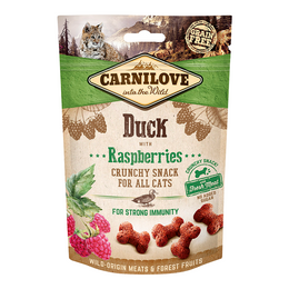 Load image into Gallery viewer, Carnilove Duck with Raspberries Crunchy Snack for Cats
