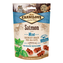 Load image into Gallery viewer, Carnilove Salmon with Mint Crunchy Snack for Cats

