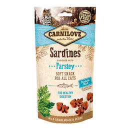 Load image into Gallery viewer, Carnilove Sardine enriched with Parsley Soft Snack for Cats
