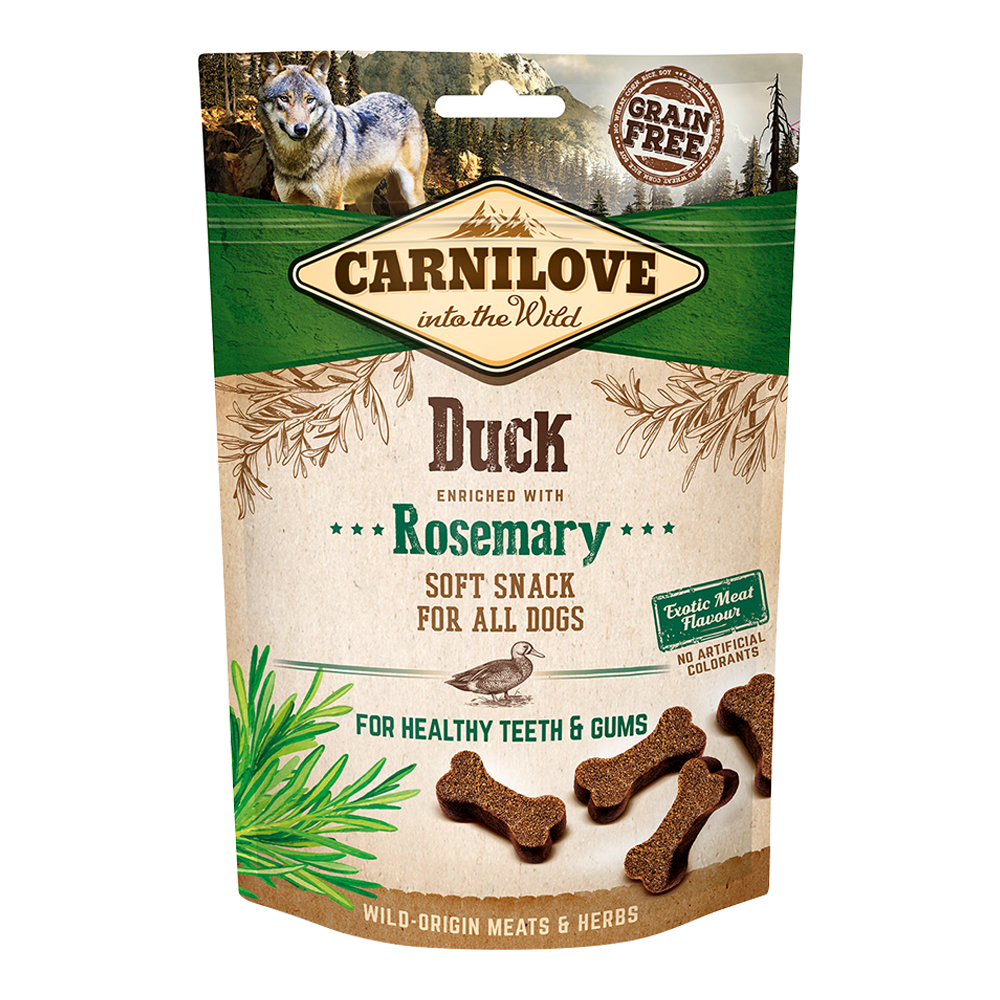 Carnilove Duck enriched with Rosemary Soft Snack for Dogs