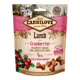 Load image into Gallery viewer, Carnilove Lamb with Cranberries Crunchy Snack for Sensitive Dogs
