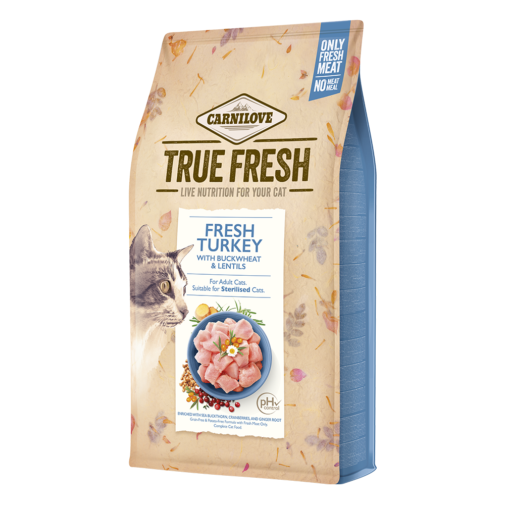 Carnilove True Fresh Turkey Dry Food For Adult Cats