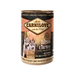 Load image into Gallery viewer, Carnilove Salmon &amp; Turkey for Puppies (Wet Food Cans)
