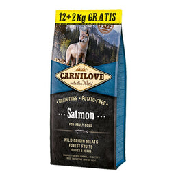 Load image into Gallery viewer, Carnilove Salmon For Adult Dogs 12kg +2kg FREE
