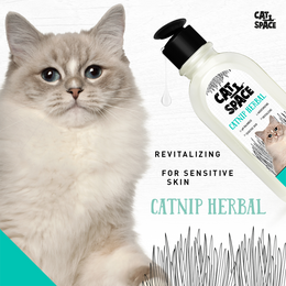Load image into Gallery viewer, Cat Space Catnip Herbal Cat Shampoo
