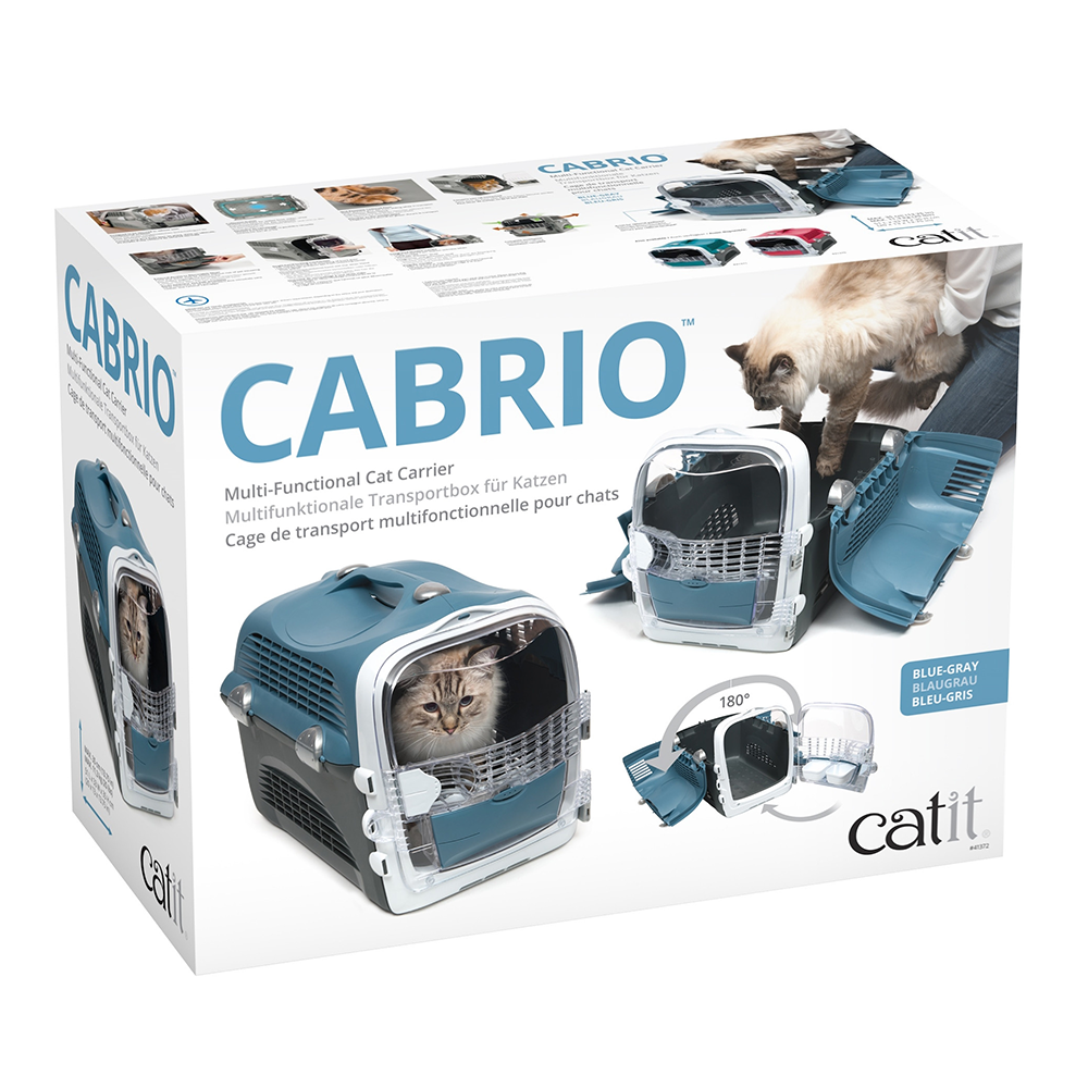 Cat It Cabrio Cat Carrier System - Blue/Grey