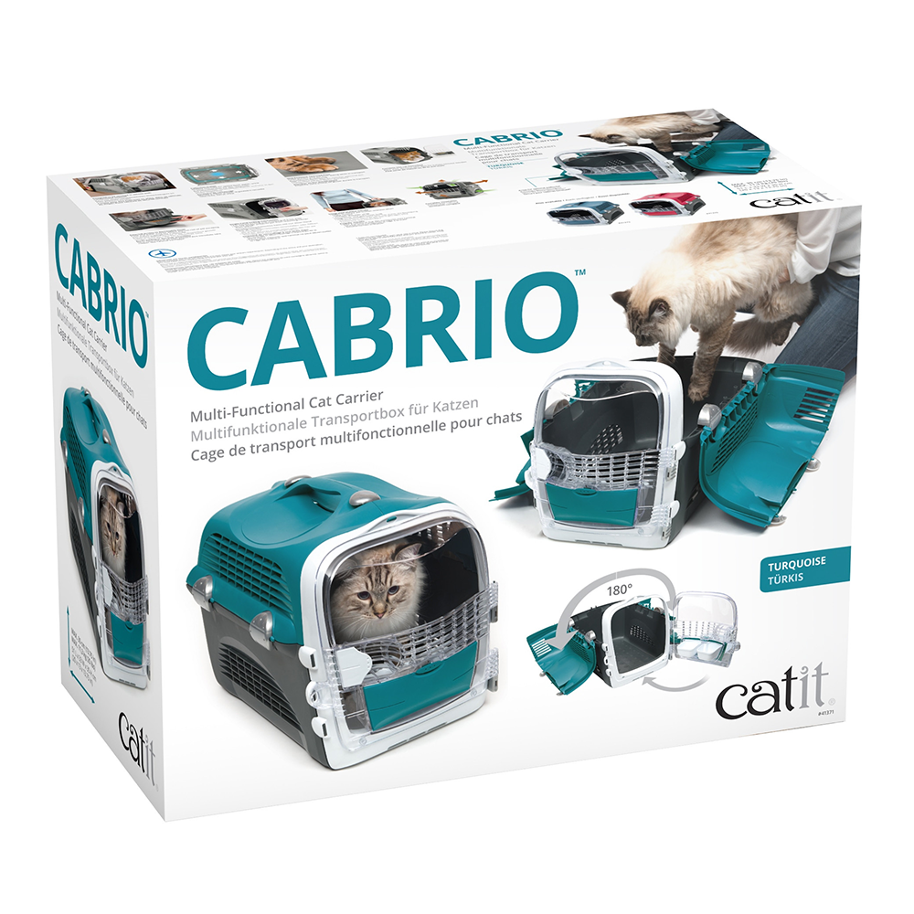 Cat It Cabrio Cat Carrier System - Turquoise