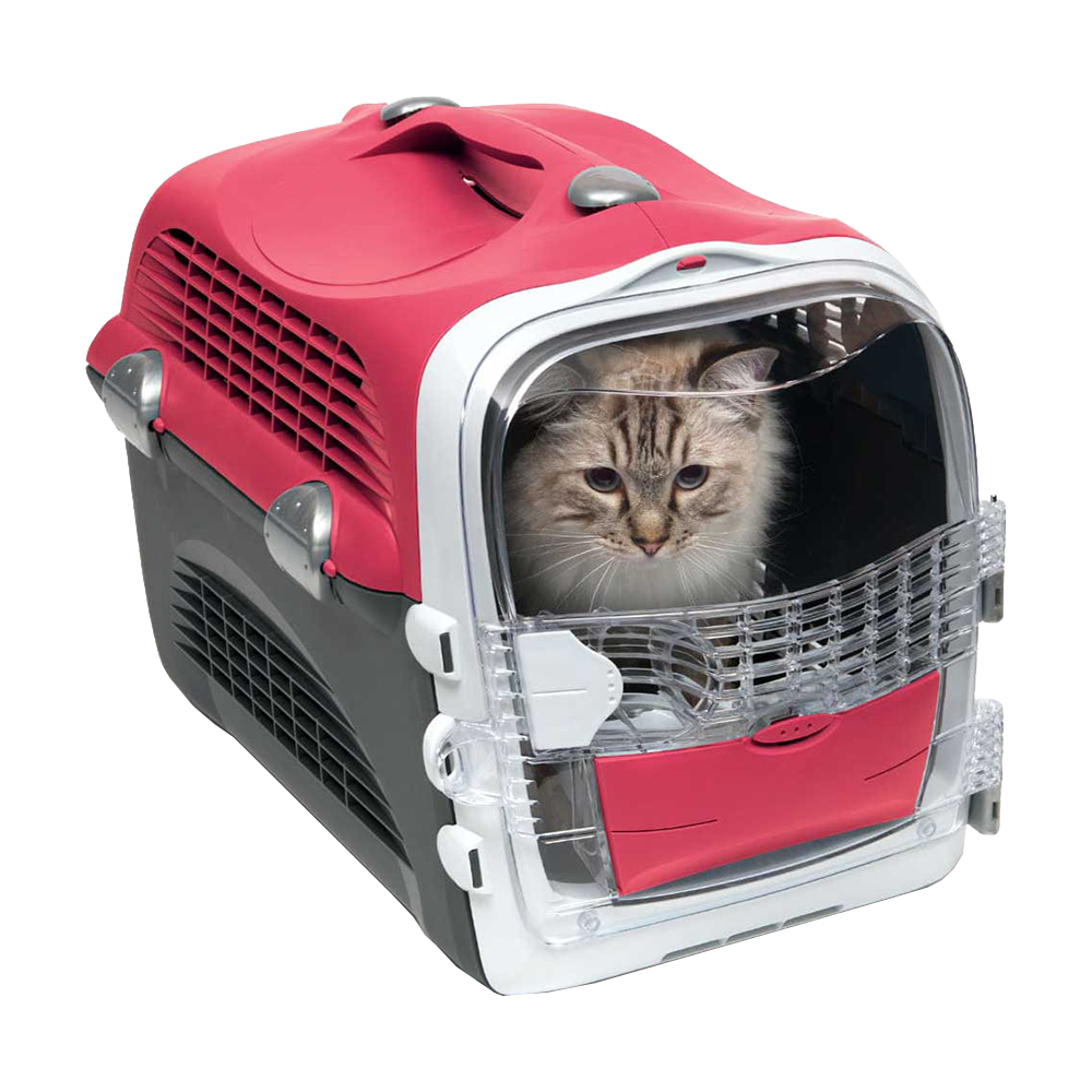 Cat It Cabrio Cat Carrier System - Cherry Red