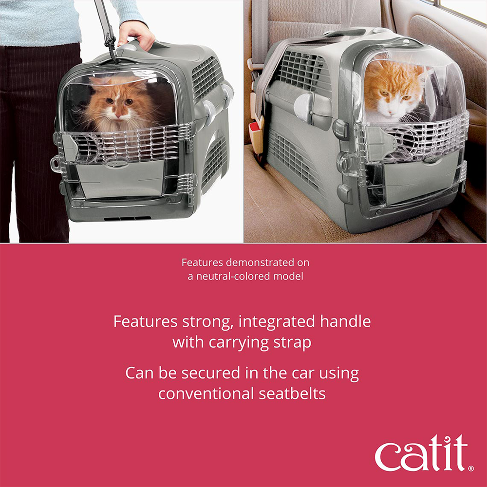 Cat It Cabrio Cat Carrier System - Cherry Red
