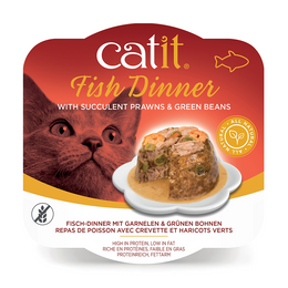 Load image into Gallery viewer, Cat It Fish Dinner, Prawns &amp; Green Beans Cat Wet Food
