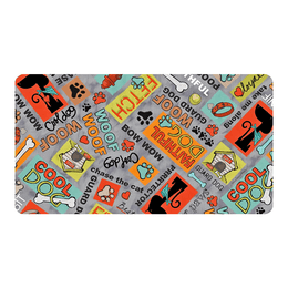 Load image into Gallery viewer, Drymate Cool Dog Grey Dog Bowl Place Mat

