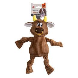 Load image into Gallery viewer, FOFOS Fluffy Cow Dog Toy
