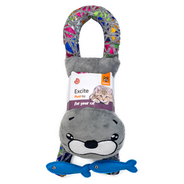 Load image into Gallery viewer, FOFOS Meow Door Hanger Sealion Cat Toy
