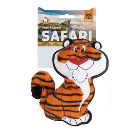 Load image into Gallery viewer, FOFOS Safari Line Tiger Dog Toy
